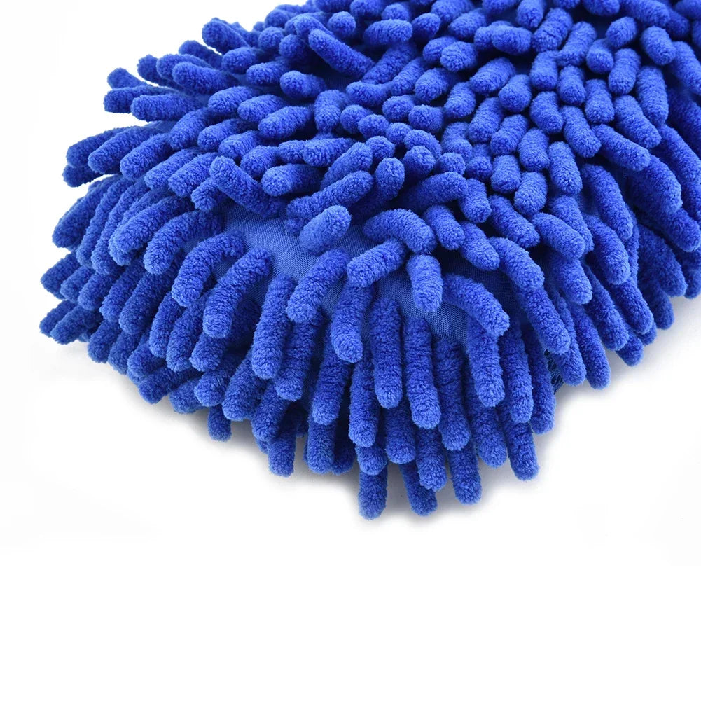 Lot de 3 Éponges en Microfibre pour Lavage & Polissage de Voiture