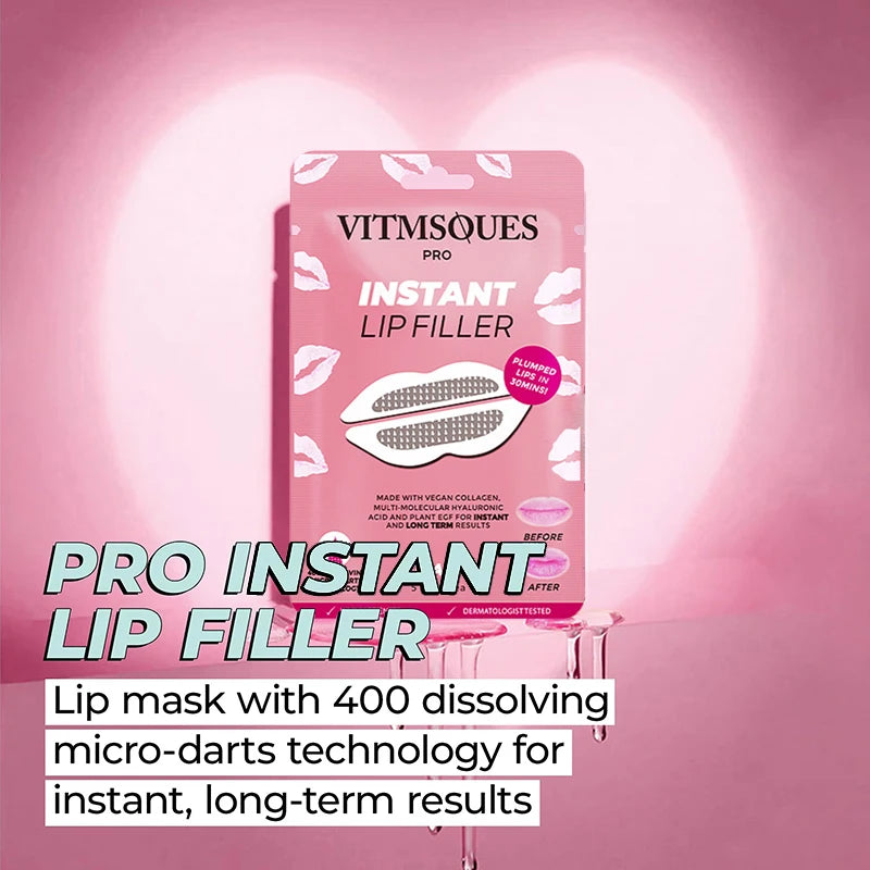 Patch pour les Lèvres Microneedling Réutilisable - Hydrate & Repulpe