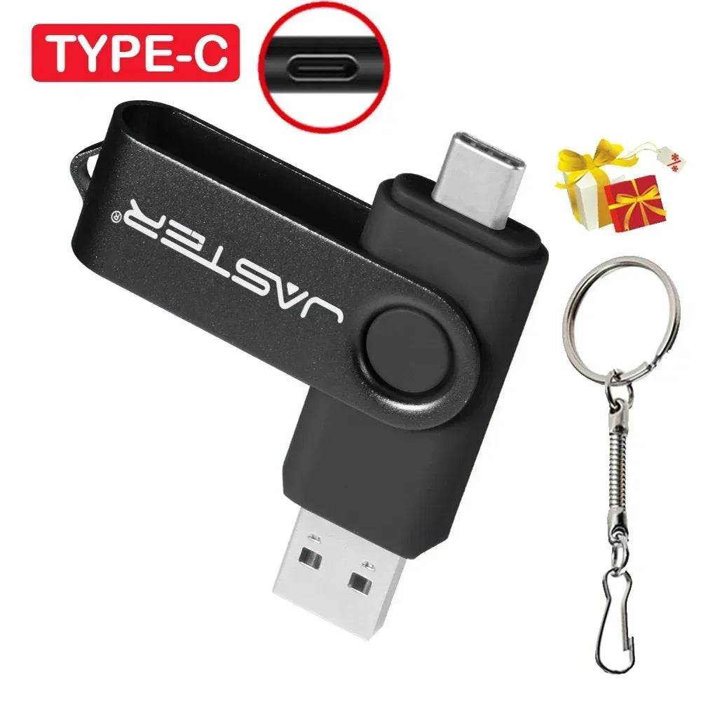Clé USB 2 en 1 Type-C Grande Capacité