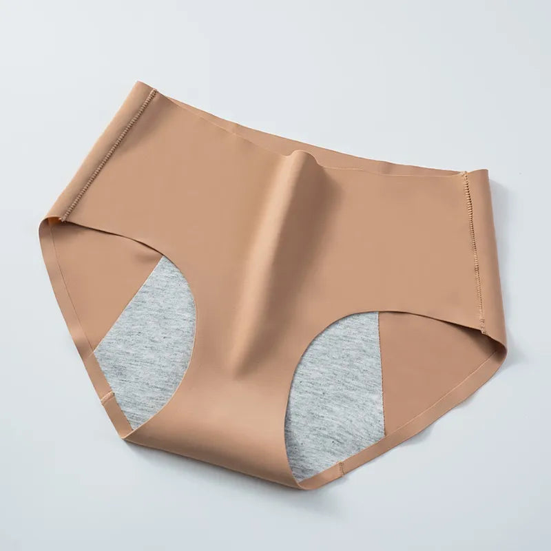 Lot de 3 Culottes anti-fuites en soie glacée