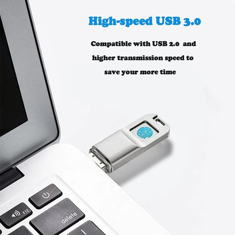 Clé USB 3.0 SECURE+ à empreinte digitale - Jusqu'à 128GO