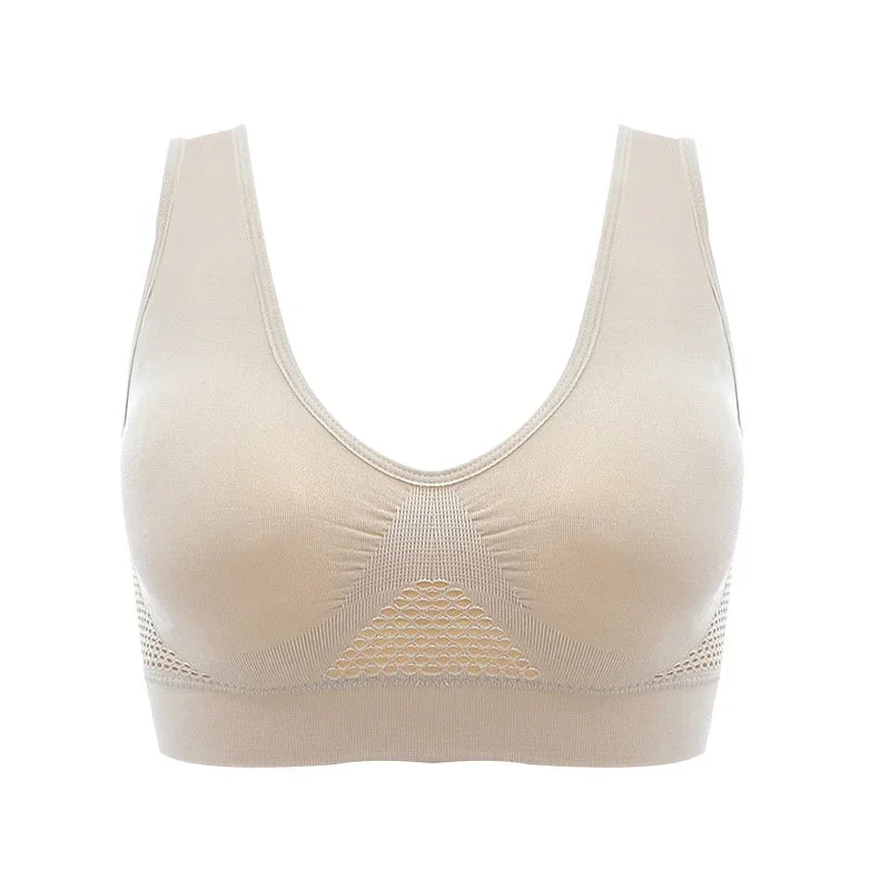 Soutien-Gorge Sans Armatures - Dos Aéré & Élastique