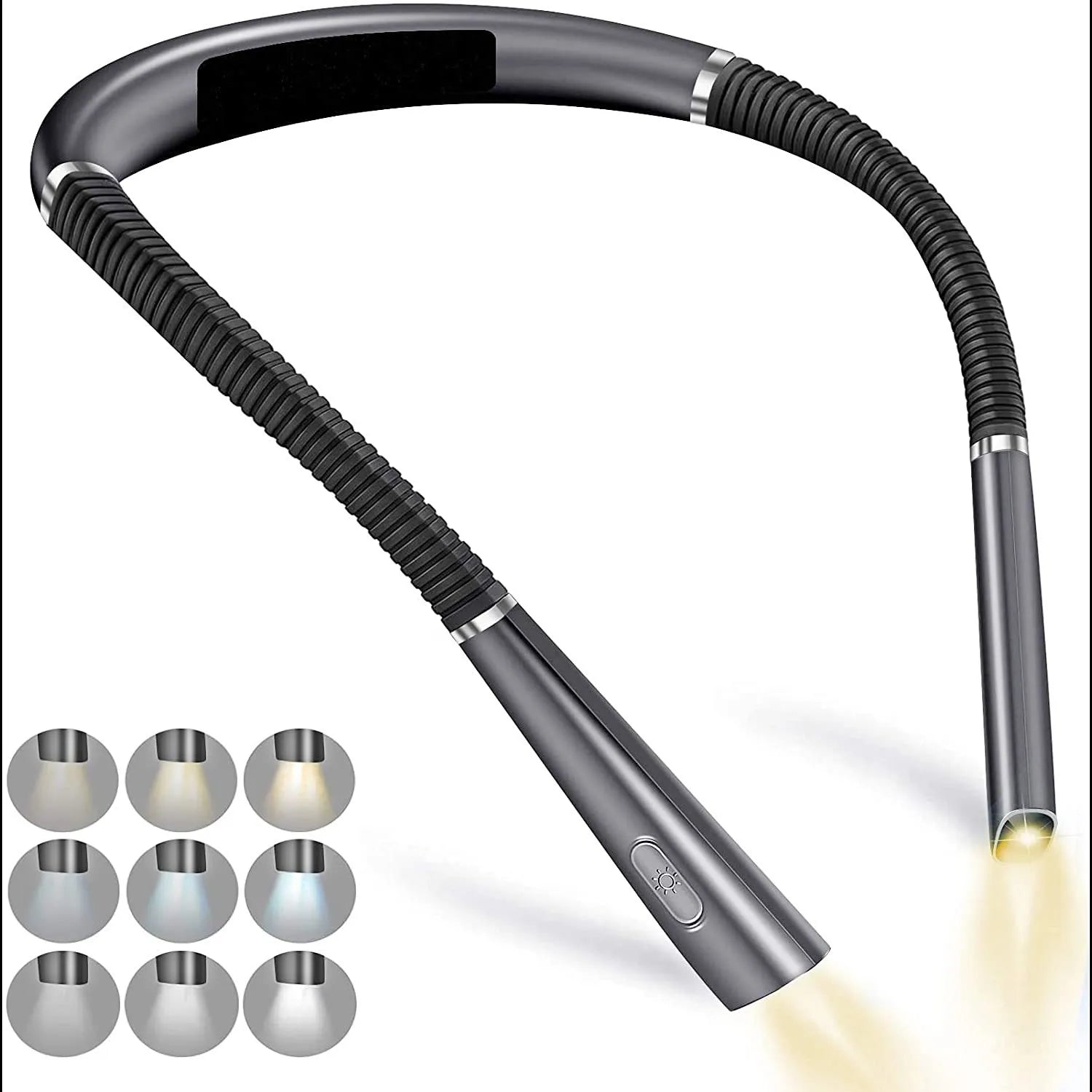 Lampe USB tour de cou ULTRA Flexible - Luminosité ajustable