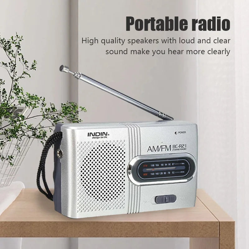 Radio AM/FM Compacte – Longue Autonomie