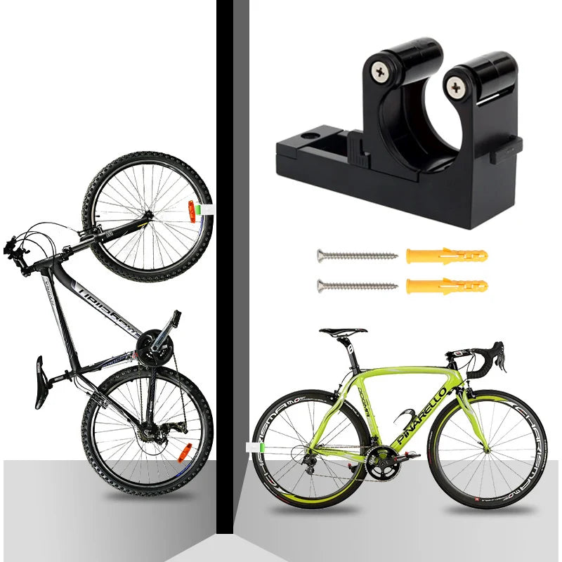 Lot de 2 Porte-vélo réglable Mural