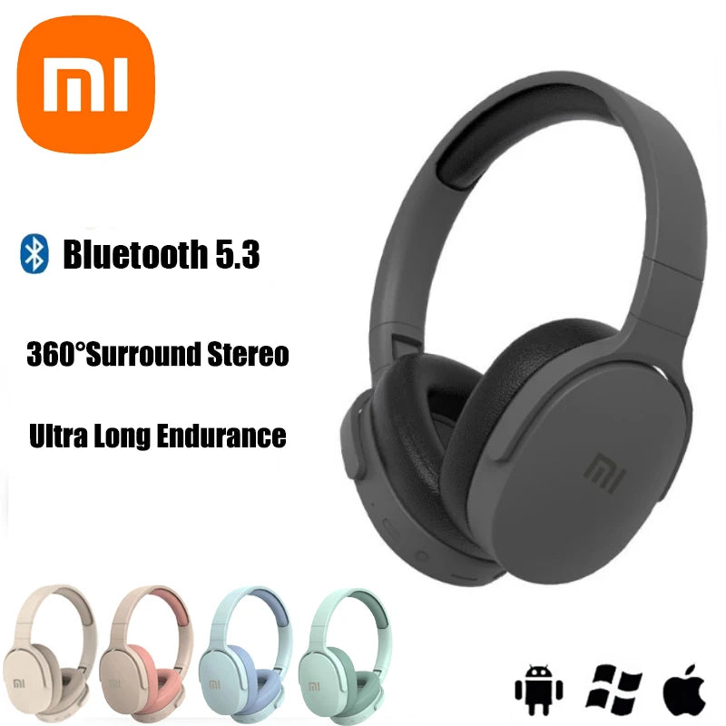 Casque Bluetooth 5.3 Confortable avec micro intégré