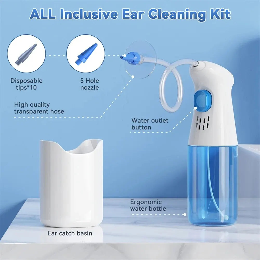 Kit Nettoyeur Irrigateur d'oreilles à eau