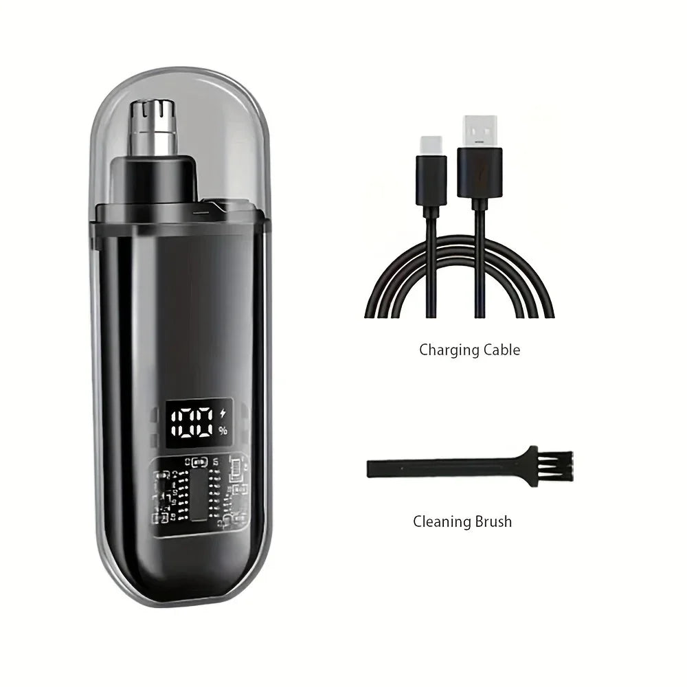 Tondeuse Nez & Oreilles Homme – Rechargeable USB-C, Compacte