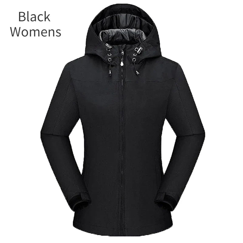 Veste imperméable à capuche pour homme et femme