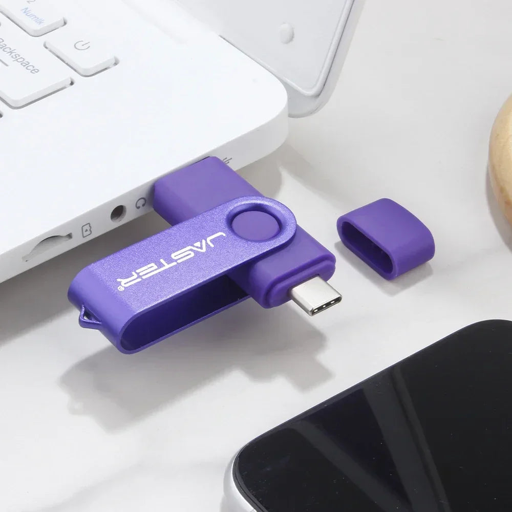 Clé USB 2 en 1 Type-C Grande Capacité