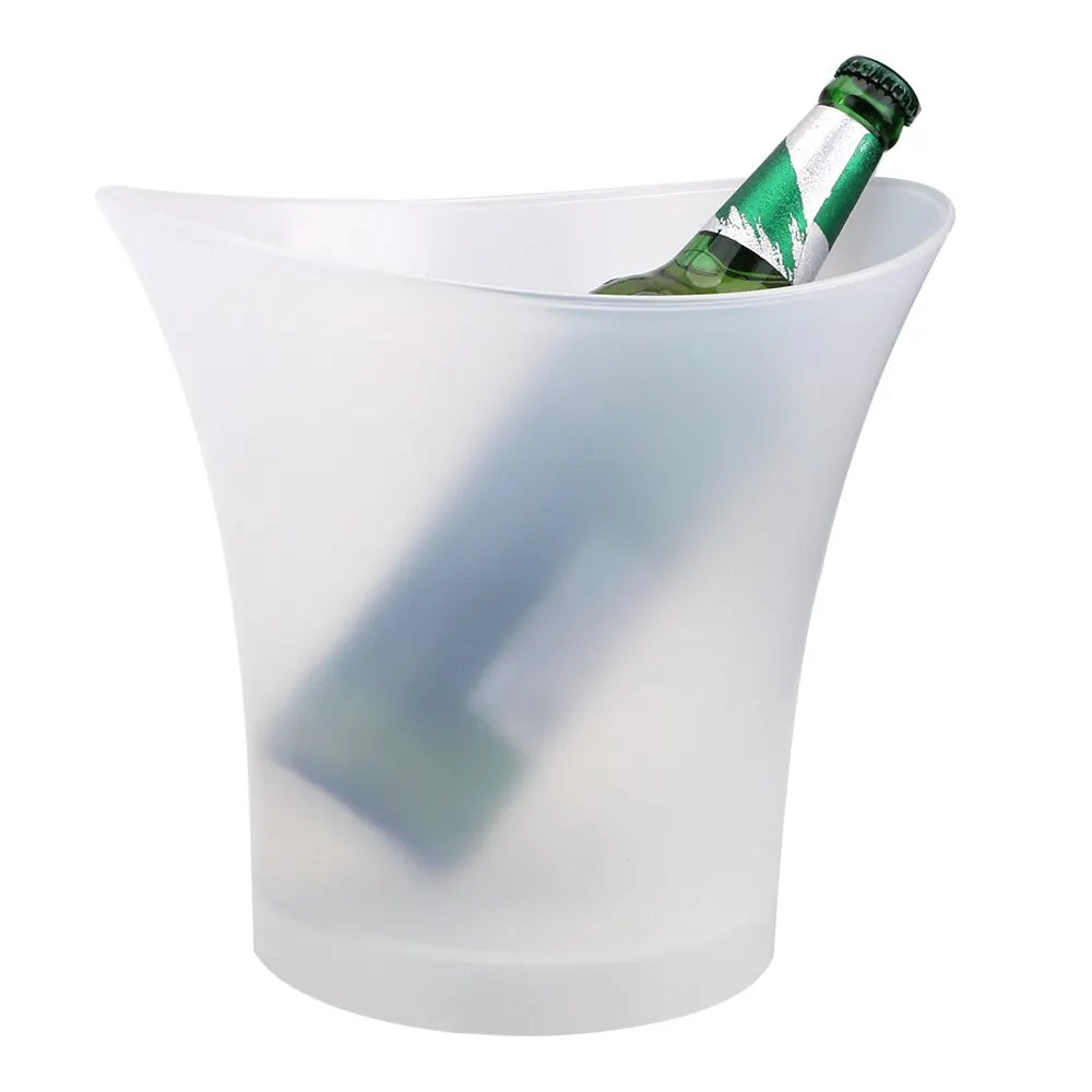 Seau à Glace LED Étanche 5L – 6 Couleurs
