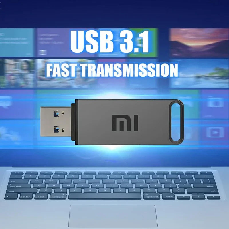 Clé USB 3.1 haute vitesse 2 To en métal