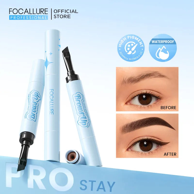 Pommade- Gel Eyeliner et Sourcils 2 en 1 - avec Applicateur