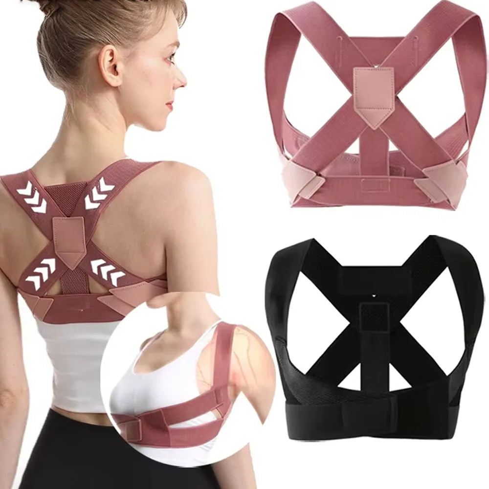 Correcteur de Posture Dos Femme & Homme – Maintien Dorsal et Épaules, Soutien du Haut du Dos