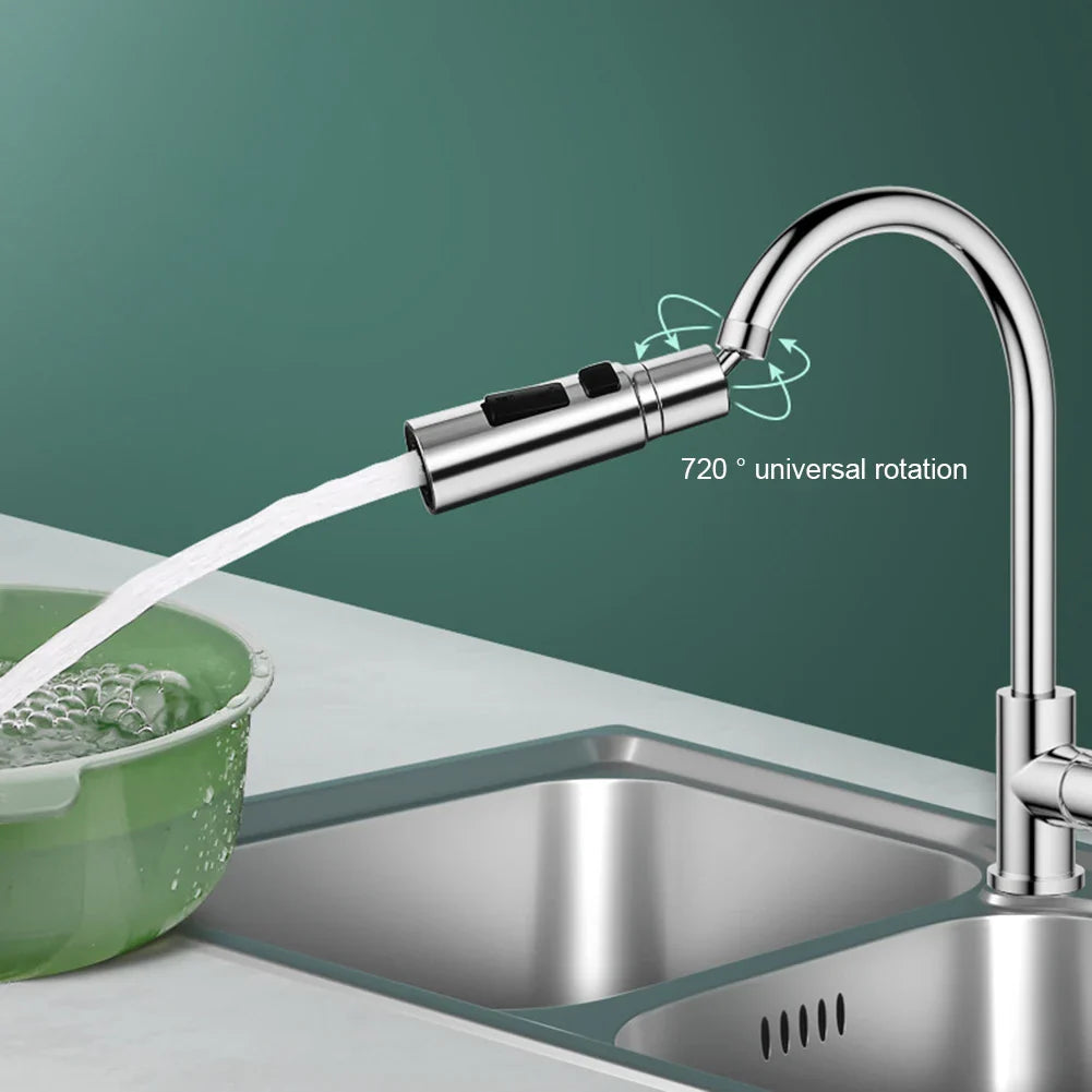 Extension d'Évier de Cuisine Rotative 360° Universelle 3 Modes