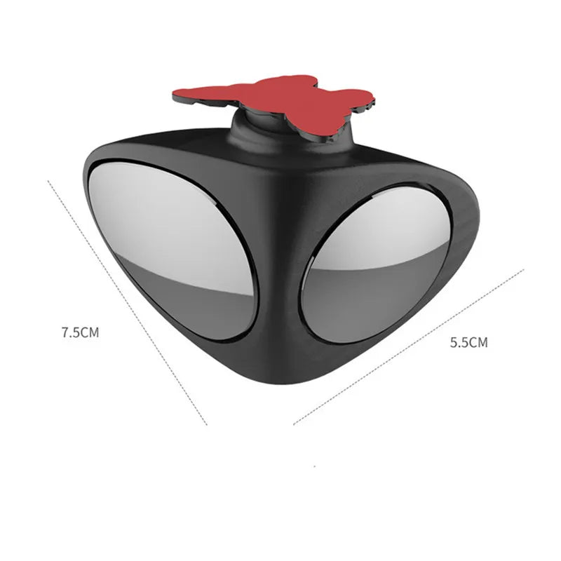Miroir de Rétroviseur Convexe Rotatif à 360 degrés pour Stationnement