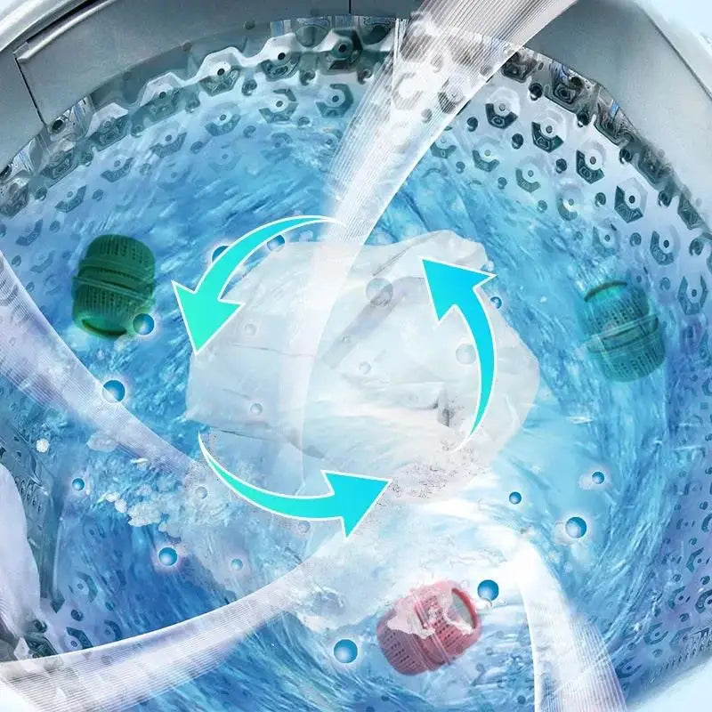 Boule à Linge Anti-froissement, Anti-Poils et Prolongation d'odeur