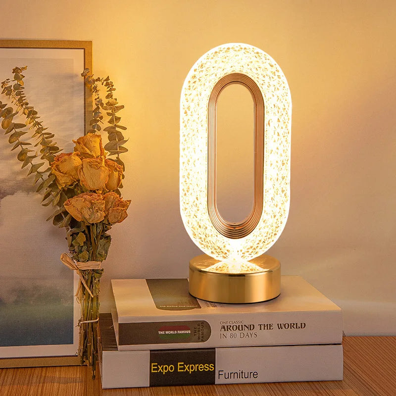 Lampe LED décorative sans-fil - Illumination Cristal