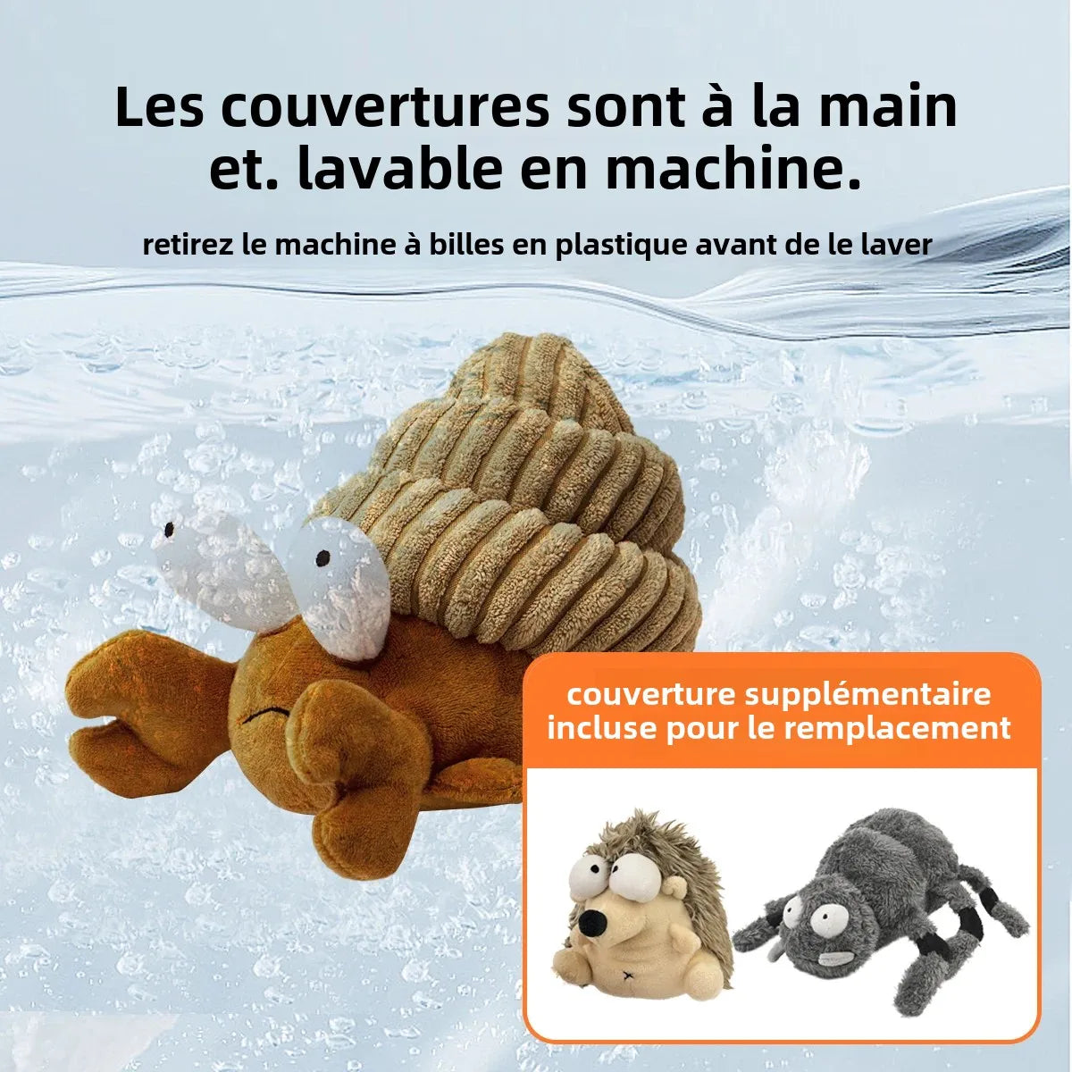 POP Hérisson - Jouet Interactif Vibrant pour Chien