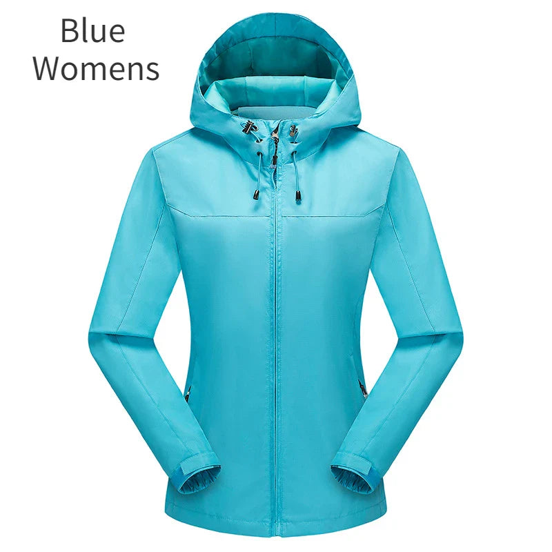 Veste imperméable à capuche pour homme et femme