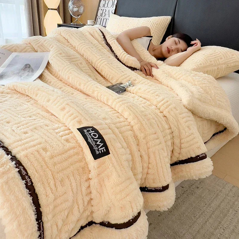 Plaid Molletonné Luxury Home Doux & Moelleux