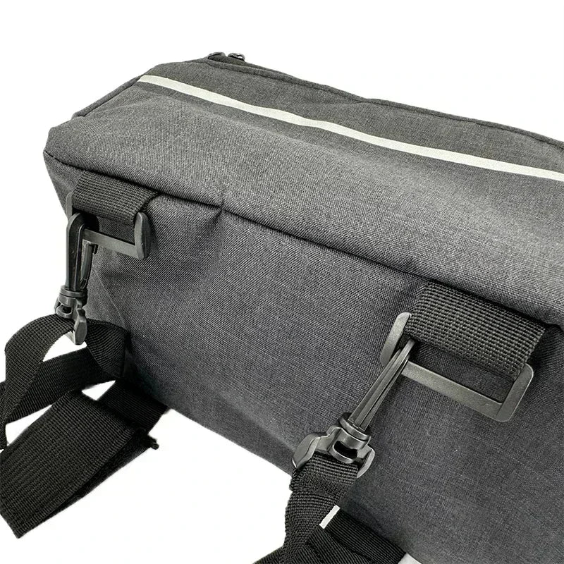 Sacoche de Vélo Arrière 13L Étanche – Sac de Porte-Bagages Convertible en Bandoulière