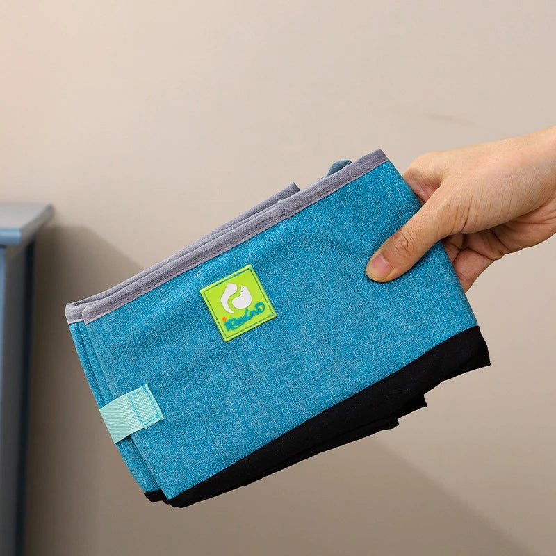 Bac à Litière de Voyage Pliable & Imperméable pour Chat