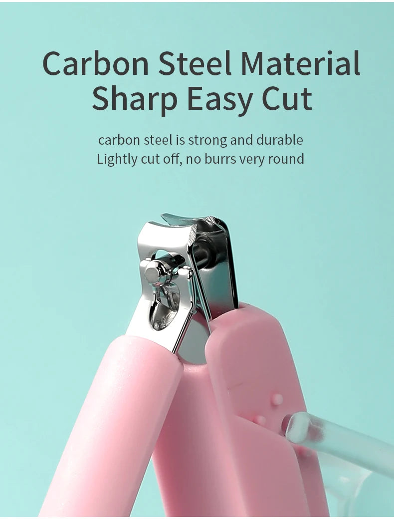 Lot de 2 Coupes-ongles Ergonomique avec Loupe - Sécurité et Précision