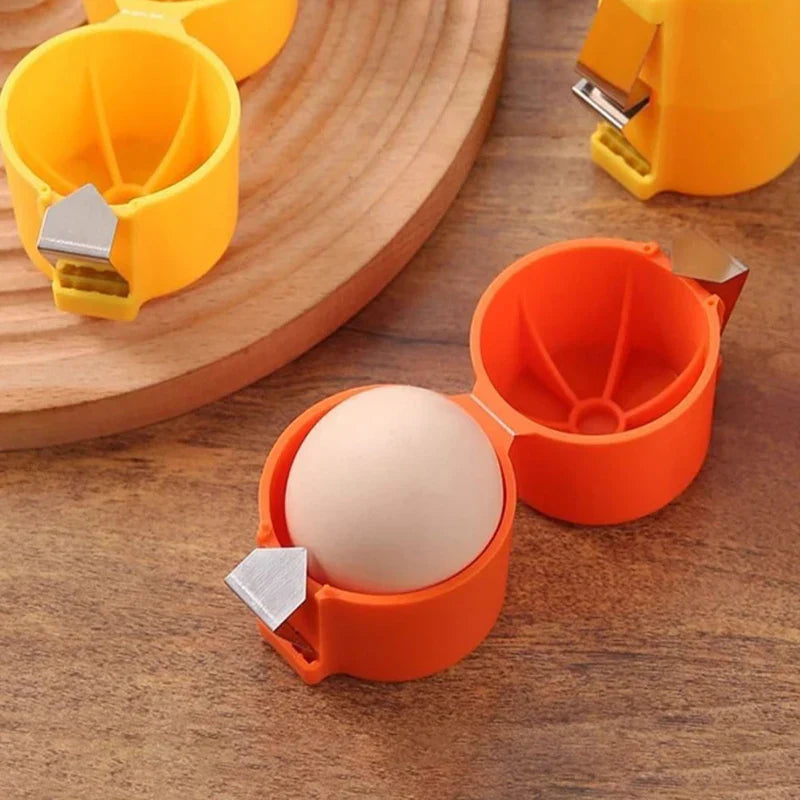 Ouvre-Oeuf Pratique en Acier inoxydable