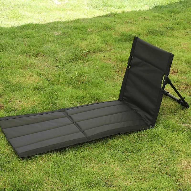 Chaise Bain de Soleil Pliante en Tissu Oxford – Fauteuil Outdoor Confort pour Jardin et Camping