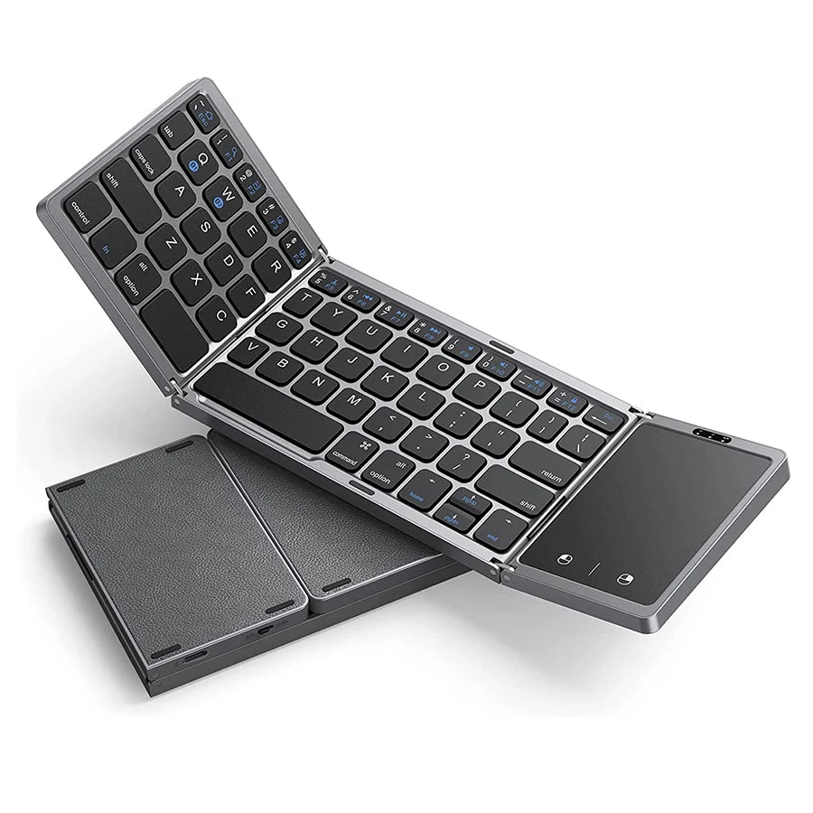Clavier Bluetooth sans fil pliable - PC & Smartphone