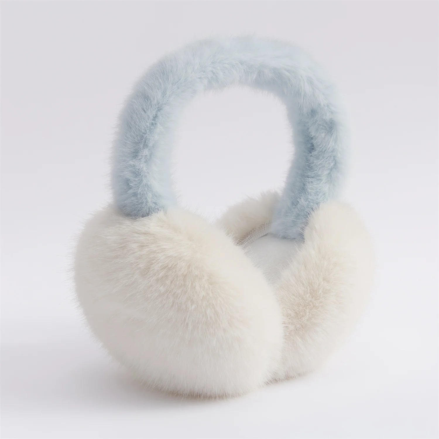 Cache-oreilles XL en fausses fourrure de lapin