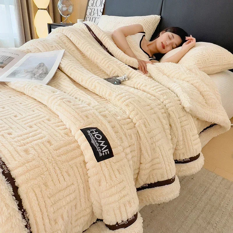 Plaid Molletonné Luxury Home Doux & Moelleux