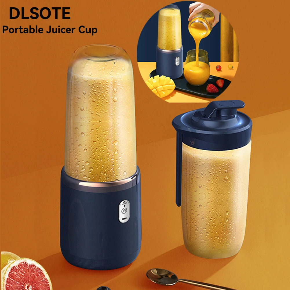 Blender Électrique Portable 2 en 1 - Pour Jus & Smoothies