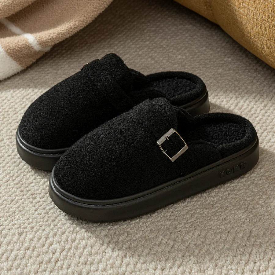 Pantoufles Hiver Femme Antidérapantes Ultra Confort