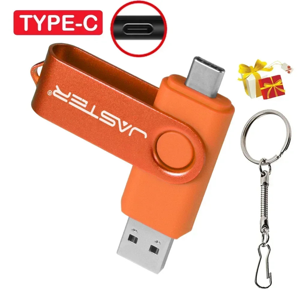 Clé USB 2 en 1 Type-C Grande Capacité