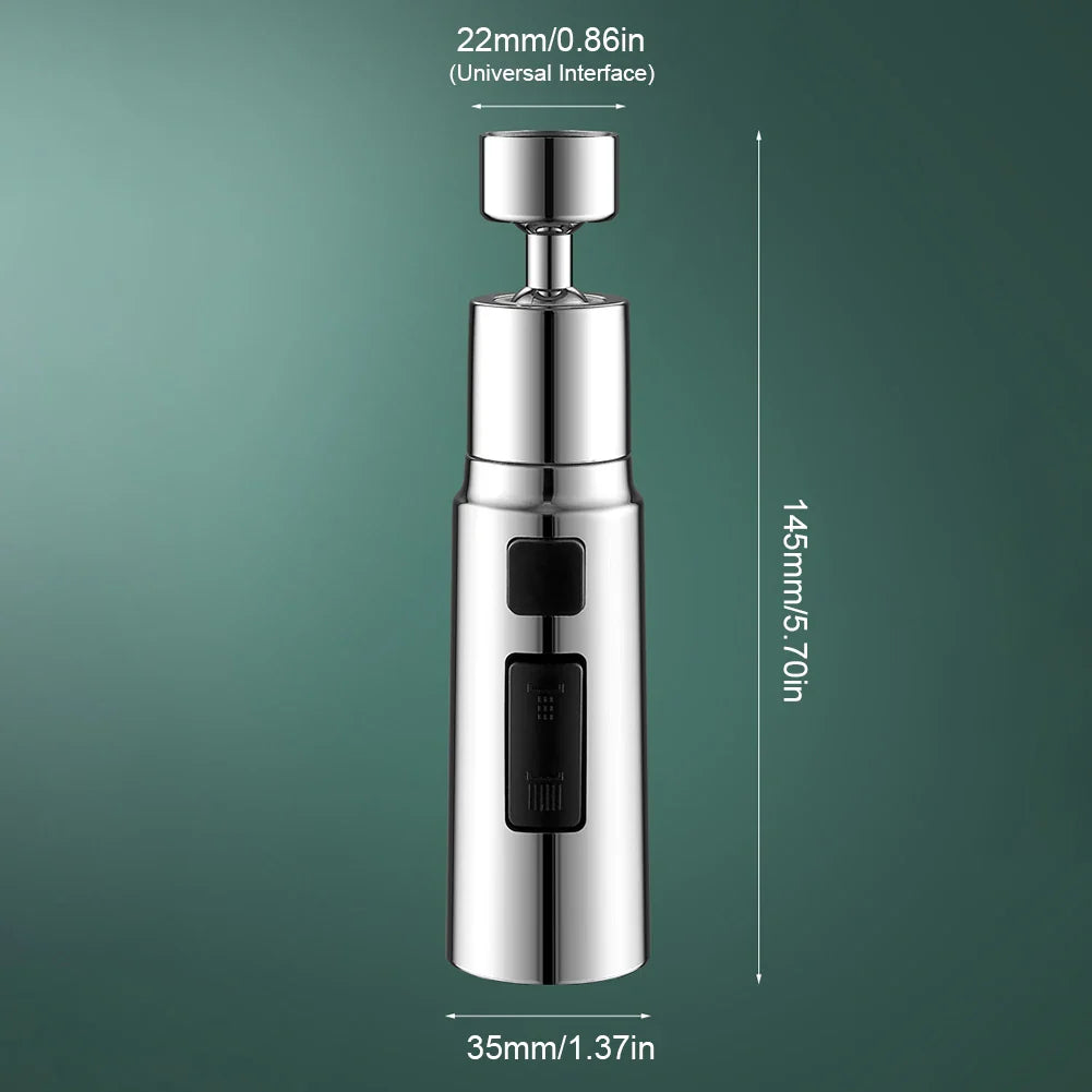 Extension d'Évier de Cuisine Rotative 360° Universelle 3 Modes