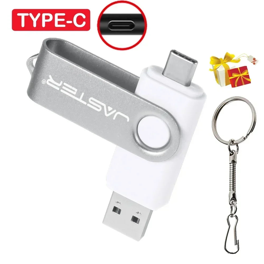 Clé USB 2 en 1 Type-C Grande Capacité