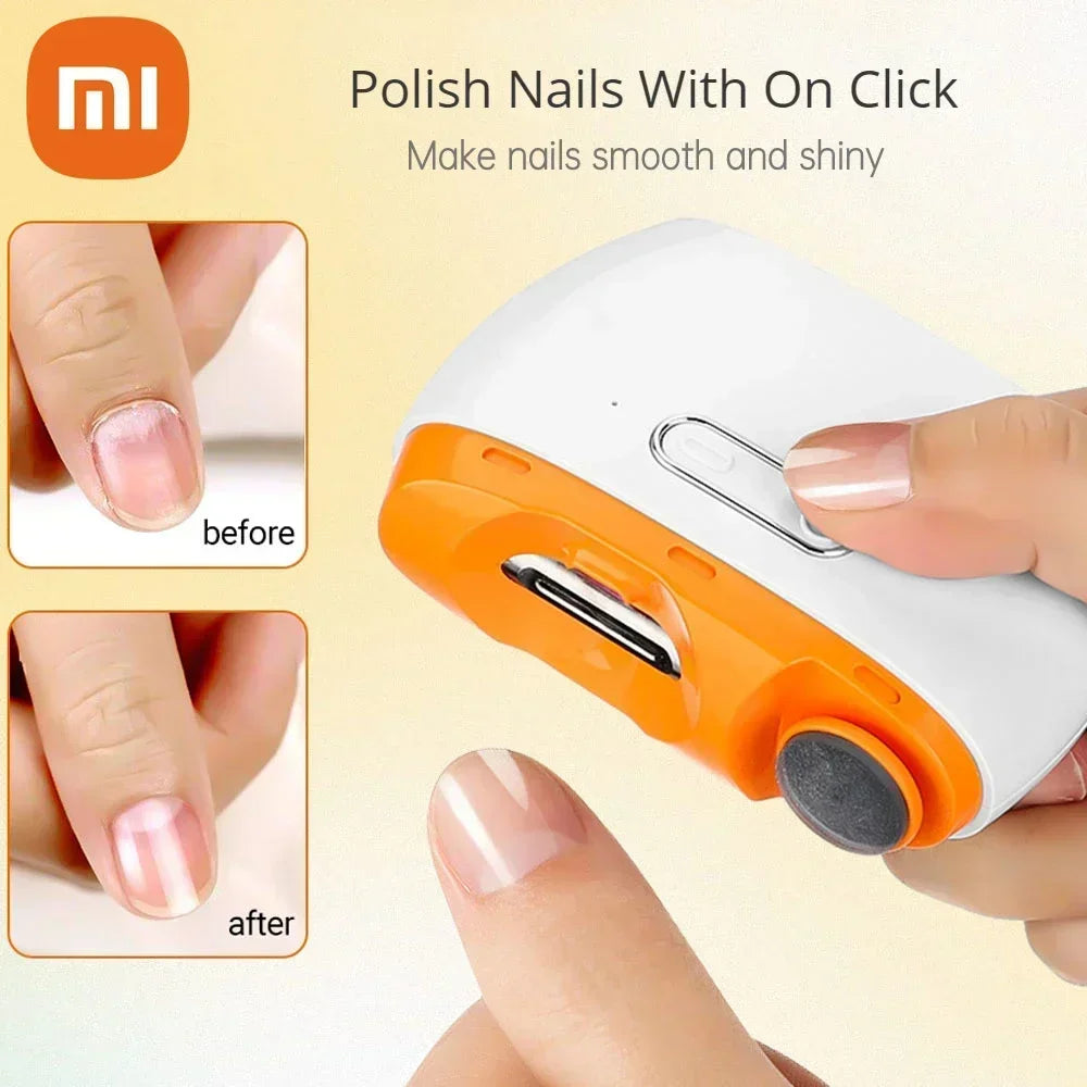 Coupe-Ongles Électrique Innovant - Polissage et Coupe