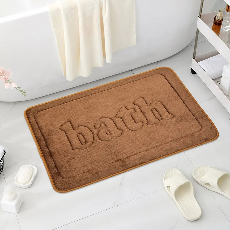BATH - Tapis de Bain Absorbant & Antidérapant
