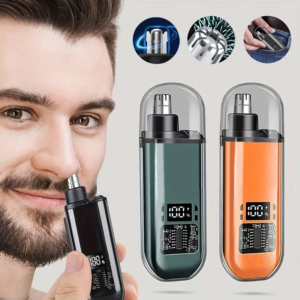 Tondeuse Nez & Oreilles Homme – Rechargeable USB-C, Compacte