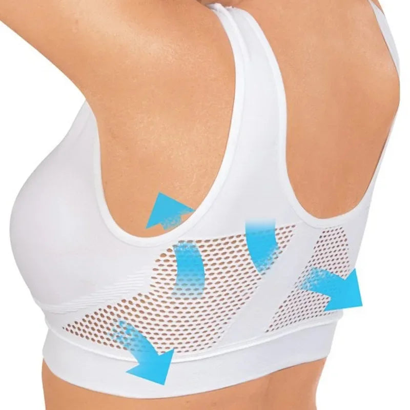 Soutien-Gorge Sans Armatures - Dos Aéré & Élastique
