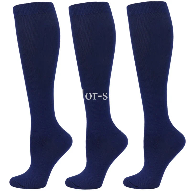 2 paires de Chaussettes de Compression – Circulation Améliorée + 1 paire OFFERTE