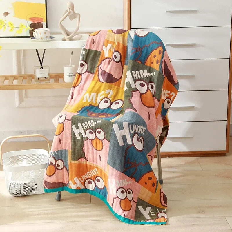 Serviette Gaze Coton Douce 80x160cm Style Bohème