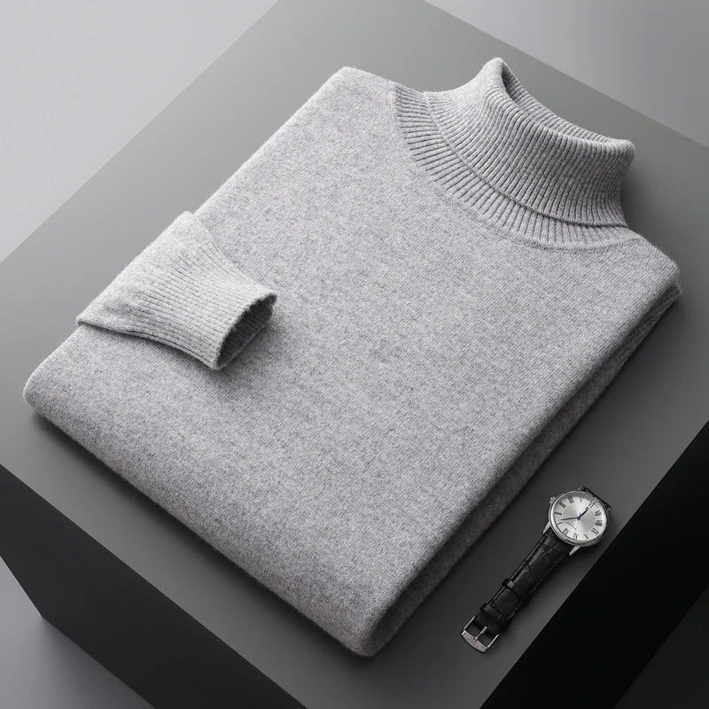 Pull Col roulé 100% Laine de mérinos