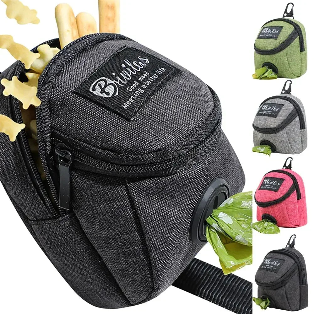Sacoche de taille 2 en 1 pour l'entraînement des chiens