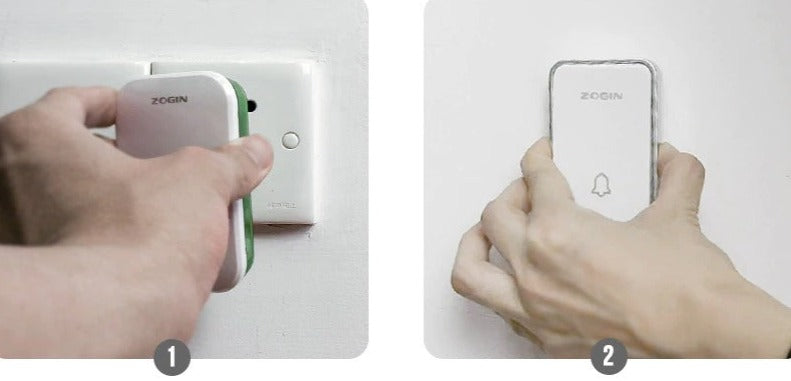 Sonnette Sans-Fil Auto-alimentée