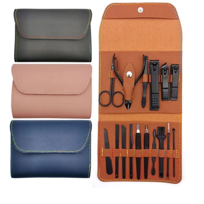 Ensemble pour manicure et pédicure - 16 PCS