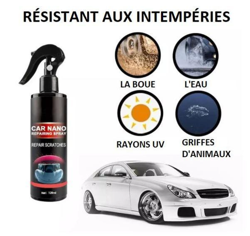 Revêtement céramique hydrophobe pour voiture - Brillance extrême