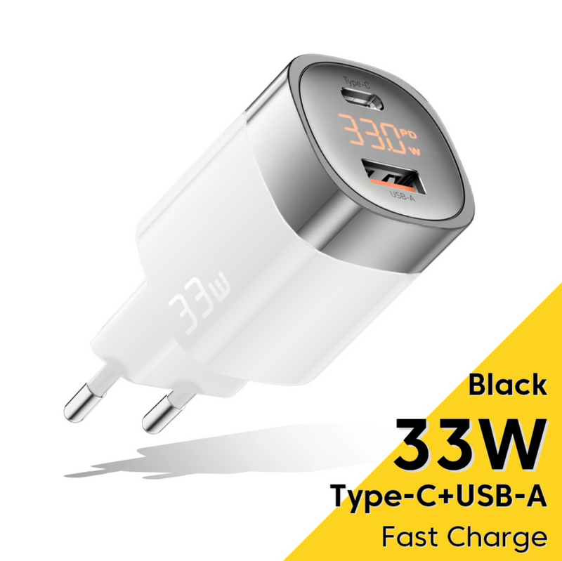 Chargeur rapide 3.0 - USB/USB C